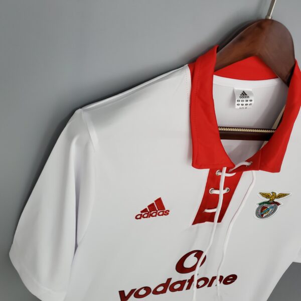 Camisola Retro Benfica I 2004/2005 - Branco - Image 4