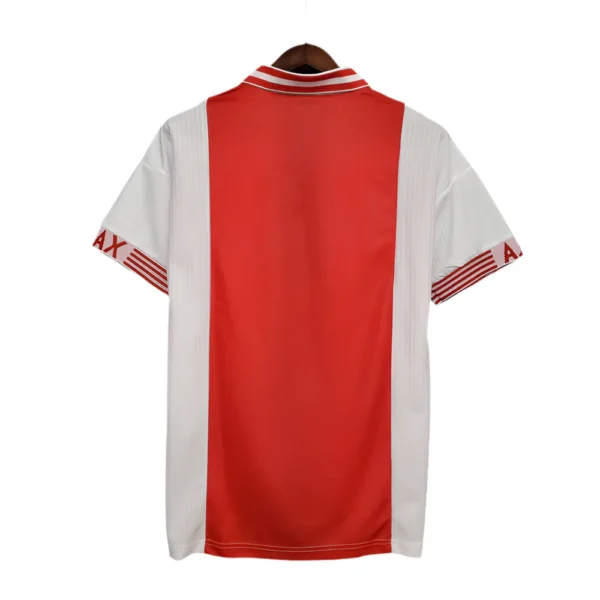Camisola Ajax Retrô 1997/1998 - Vermelha e Branca - Image 2