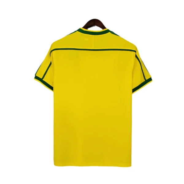 Camisola Seleção Brasil Retrô 1998 - Amarela - Image 3