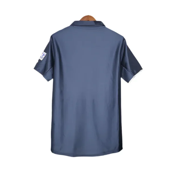 Camisola Retro PSG 01/02 - Azul e Vermelho - Image 2