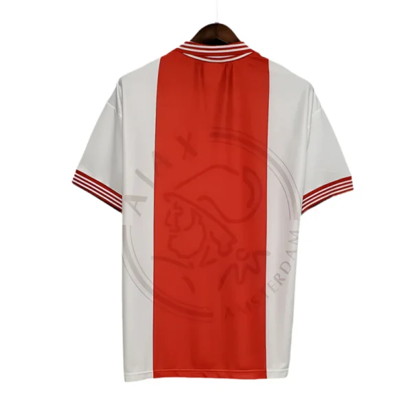 Camisola Ajax Retrô 1995/1996 - Vermelha e Branca - Image 2