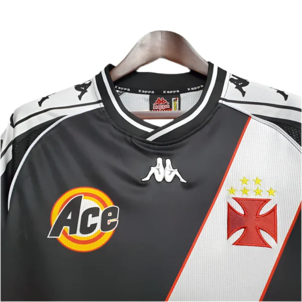 Camisola Vasco Retrô 2000- Preto - Image 3