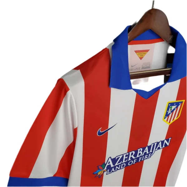 Camisola Atlético de Madrid Retrô 2014/2015 - Branca e Vermelha - Image 3