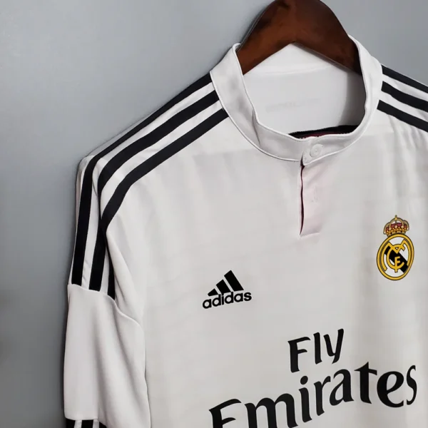 Camisola Manga Longa Real Madrid 14/15 - Branco - Image 5