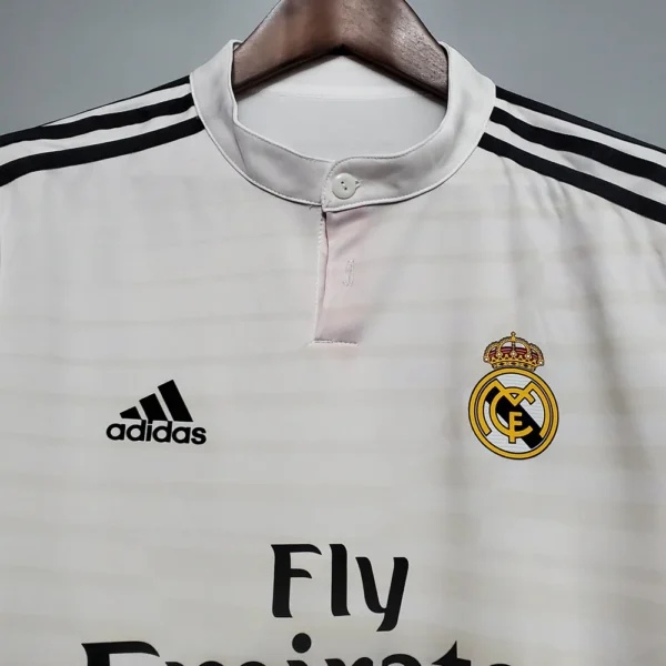Camisola Manga Longa Real Madrid 14/15 - Branco - Image 3