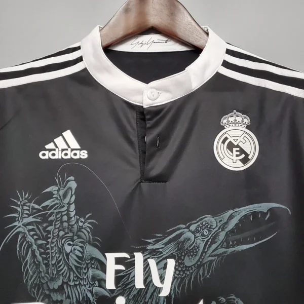 Camisola Manga Longa Real Madrid Third 14/15 - Preto - Image 3