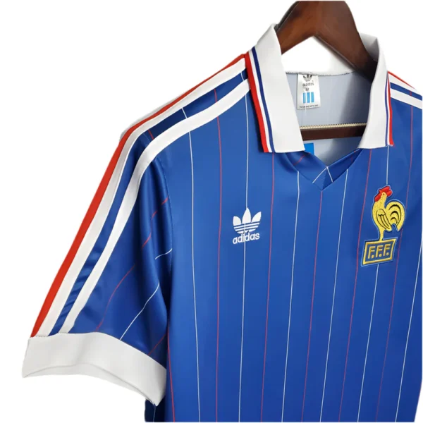 Camisola França Retrô 1982 - Azul - Image 3