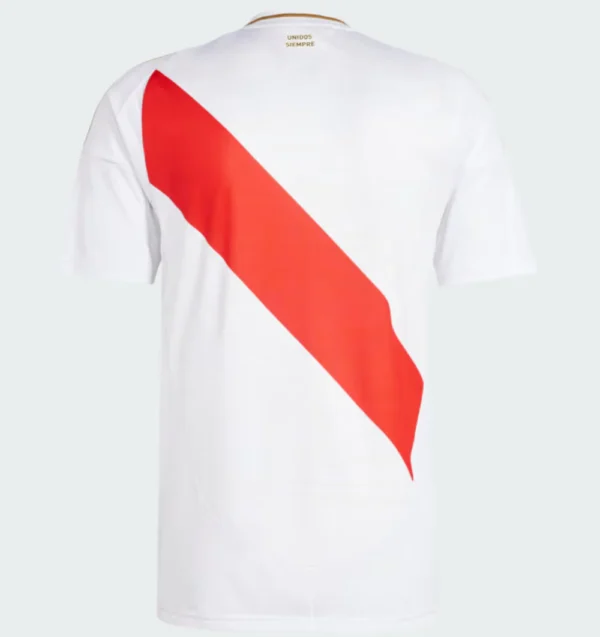 Camisola Seleção Peru I 24/25 - Branco e Vermelho - Image 2