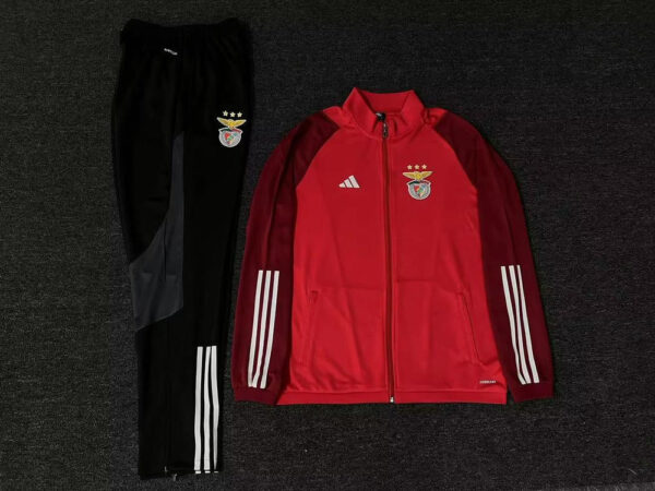 Fato de Treino Benfica 23/24 Vermelho - Com zíper - Image 3