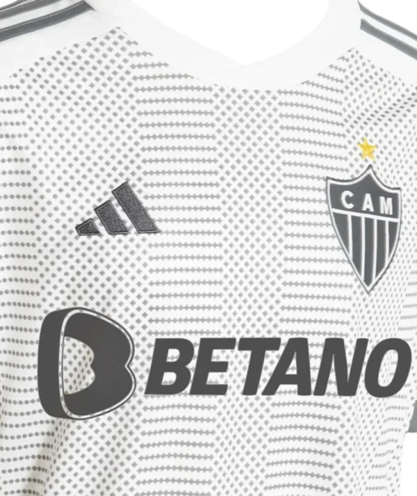Camisola Atlético Mineiro II 24/25 - Branca - Image 3