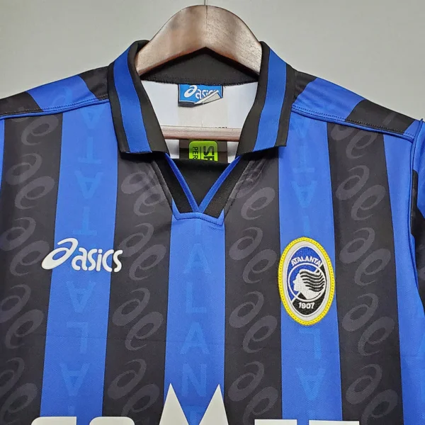 Camisola Atalanta Retrô 1996/1997 - Azul - Image 4