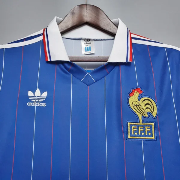 Camisola França Retrô 1982 - Azul - Image 5