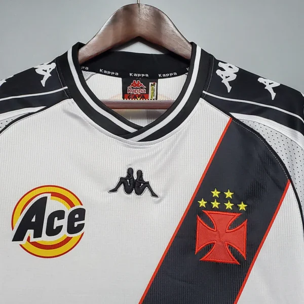 Camisola Vasco Retrô 2000 - Branca - Image 3