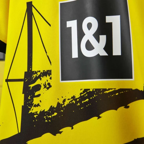 Camisola Borussia Dortmund I 23/24 - Amarelo - Image 3