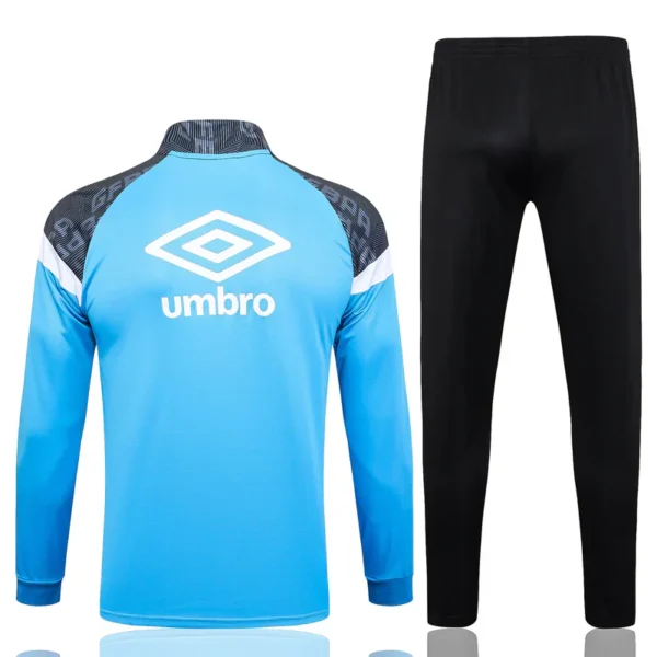 Fato de Treino Grêmio 23/24 - Azul e Preto Com Ziper - Image 2