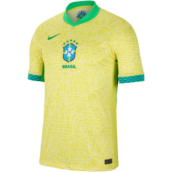 Camisola Seleção Brasil I 24/25 - Amarelo