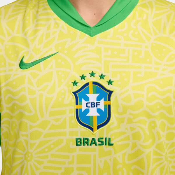 Camisola Seleção Brasil I 24/25 - Amarelo - Image 3